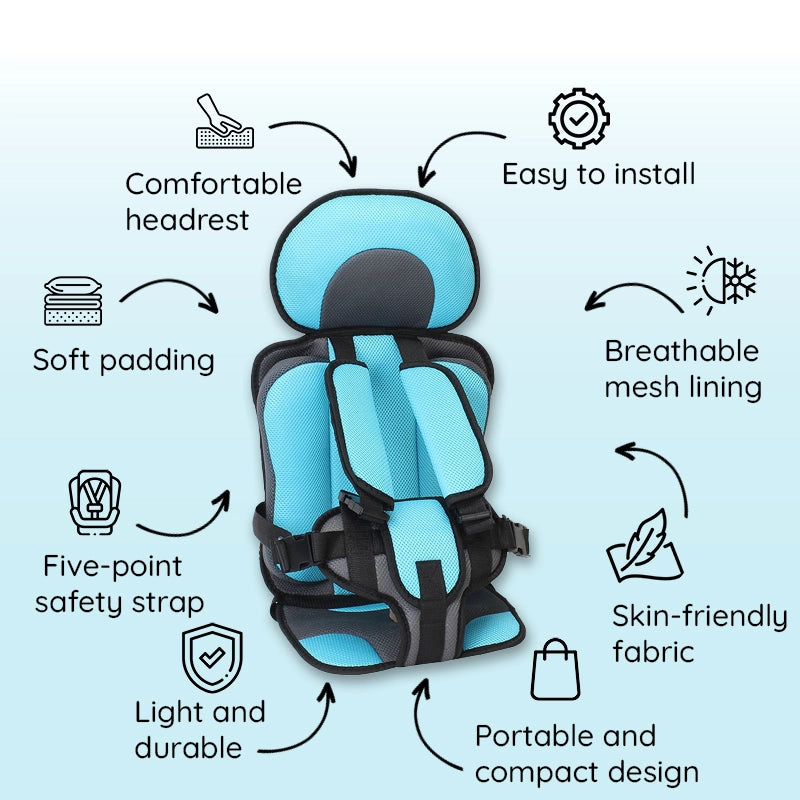 TravelSafe Compact Child Car Cushion Seat
